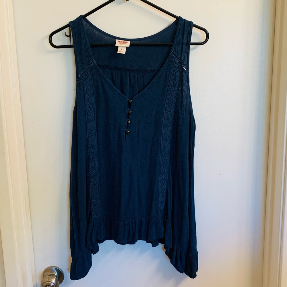 Women’s Mossimo Boho crochet detail top